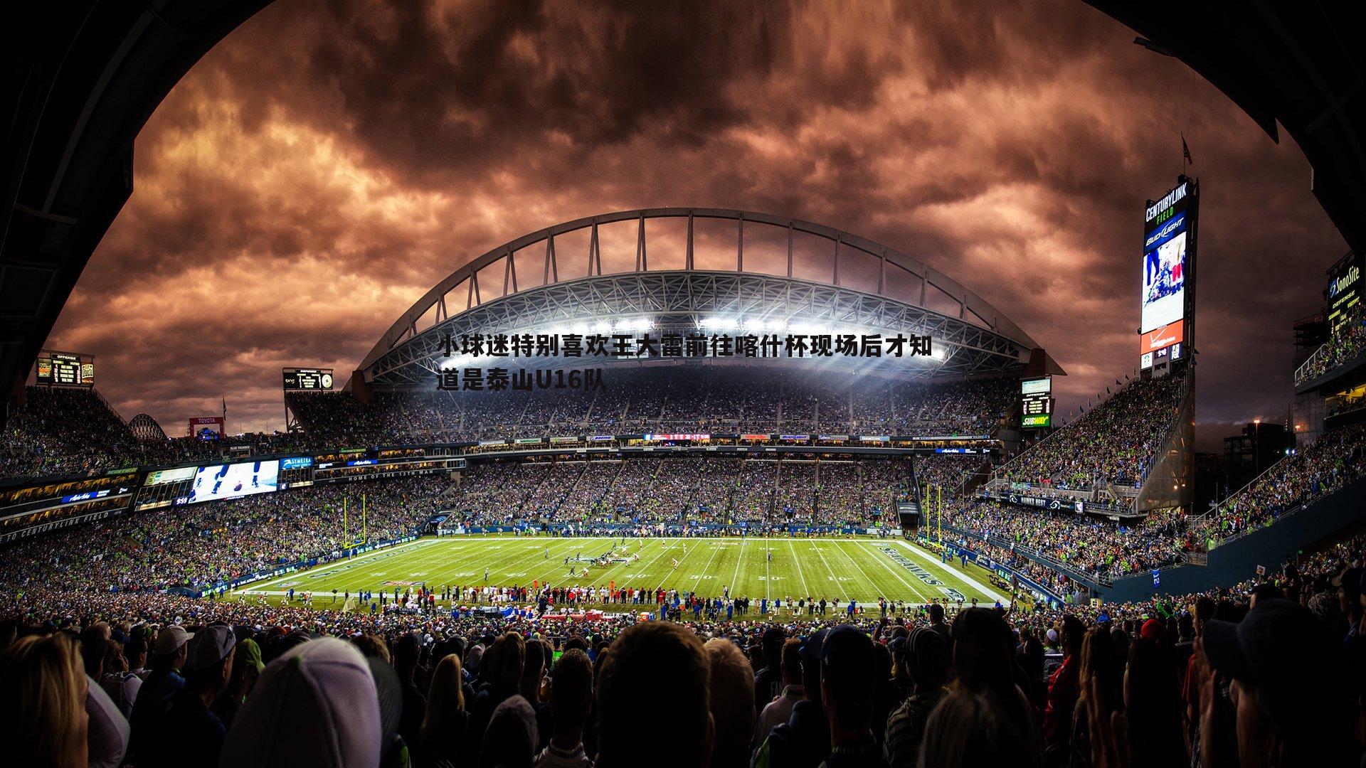 OG真人-小球迷特别喜欢王大雷前往喀什杯现场后才知道是泰山U16队